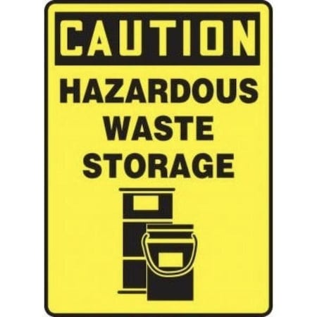 Accuform OSHA CAUTION SAFETY SIGN HARD HATS, MPPE722XT MPPE722XT